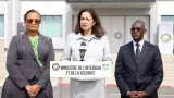 cooperation securitaire le ministre vagondo diomande echange avec la sous secretaire detat americain uzra zeya