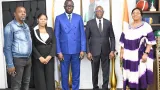 cooperation sportive le ministre metch recoit le directeur national des 9e jeux de la francophonie