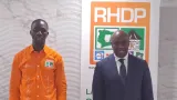 presentation des membres du ben de luj rhdp mamadou kone sengage a oeuvrer pour la victoire du rhdp au premier tour de la presidentielle de 2025