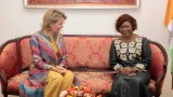situation globale des odd en cote divoire la reine de belgique simpregne des avancees de la cote divoire