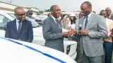 mise en oeuvre des projets de formation professionnelle des jeunes mamadou toure remet 46 vehicules aux directeurs regionaux et departementaux