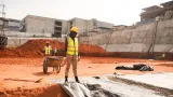 reportage construction du nouveau mache gouro dadjame les travaux avancent a grands pas