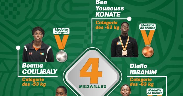 13ème Jeux Africains de Taekwondo / La Côte d'Ivoire brille à Accra
