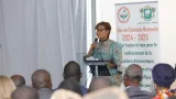 lancement du programme de cohesion nationale 2024 2025 myss belmonde invite les ivoiriens a demeurer unis dans leurs diversites
