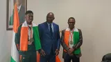 karate apres son titre de champion du monde adje silas metch honore meite sy ibrahima