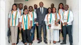 avant leur depart pour une formation dediee aux jeunes leaders politiques mamadou toure prodigue de sages conseils aux representants du rhdp ppa ci pdci rda fpi