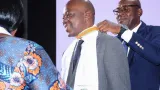 cote divoire le ministre amadou kone et plusieurs membres du gouvernement et presidents dinstitutions eleves au rang de commandeur dans lordre du merite de la fonction publique 4e edition jfp