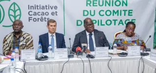 initiative-cacao-et-forets-laurent-tchagba-invite-les-acteurs-a-plus-dengagement-pour-latteinte-des-objectifs