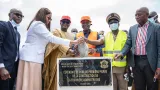 securite et mobilite routiere amadou kone pose la 1ere pierre de la fourriere administrative