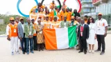 avant de quitter paris apres la ceremonie douverture jo 2024 robert beugre mambe a traduit le soutien de letat aux athletes ivoiriens