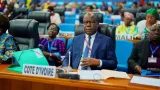 oms afrique le ministre dimba pierre presente les enjeux sanitaires de la cote divoire a brazzaville