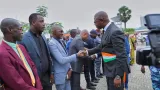 koumassi civisme narcisse toussaint balley maire a pris part salut aux couleurs