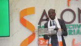 3e salon des collectivites territoriales le president de luvicoci amadou kone expose les attentes des elus et des populations