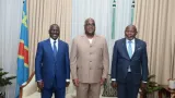 diplomatie parlementaire le president de lassemblee nationale de cote divoire recu par le president de la rdc s e m felix tshisekedi