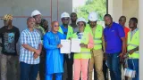 prise en charge des femmes victimes de violences basees sur le genre long bloom exprime sa gratitude a yamoussa coulibaly apres la livraison de la 1ere phase de son village de duekoue