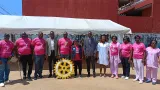 octobre rose a grand bassam le rotary club ocean en guerre contre le cancer du sein et du col de luterus