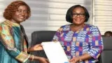 education nationale mariatou kone remet le rapport de latelier de grand bassam a anne desiree ouloto
