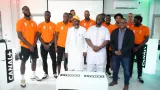 basket ball les elephants vices champions dafrique honores apres leur decoration