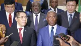 visite du ministre de leducation et des affaires etrangeres de singapour laxe abidjan singapour se renforce