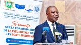 vers une treve durable dans les ports ivoiriens amadou kone prone la paix sociale