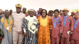 cavally anne ouloto presente les acquis de la politique de ouattara 15 tonnes de riz 190 cartons dhuile et 12 000 cadeaux dans le cavally