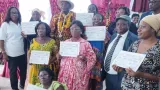 autonomisation des femmes plus de 250 femmes recoivent leurs attestions de fin de formation des mains du ministre silas metch