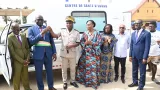 lutte contre le travail des enfants la premiere dame offre une ambulance a la population debrah