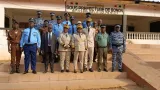 bonon le prefet honore 14 agents lors du salut aux couleurs