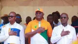 cote divoire le ministre adje silas metch inaugure un terrain de basketball moderne a dabou