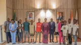 trafic humain au nigeria chantal fanny vice presidente du senat aux cotes de lambassade de cote divoire pour le rapatriement de jeunes ivoiriens
