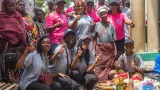 journee des droits de la femme les warriors de la charite posent un grand geste a attecoube