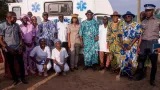 sante publioque le ministre adje silas metch dote le village dorbaf en ambulance medicalise
