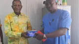 couverture mediatique ramadan et paques un operateur economique offre du materiel de communication a rti bouake